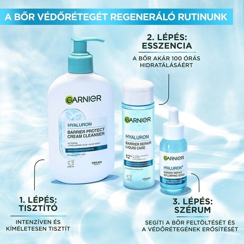 Skin Naturals bőrnyugtató tisztító krém hialuronsav aloe - 7